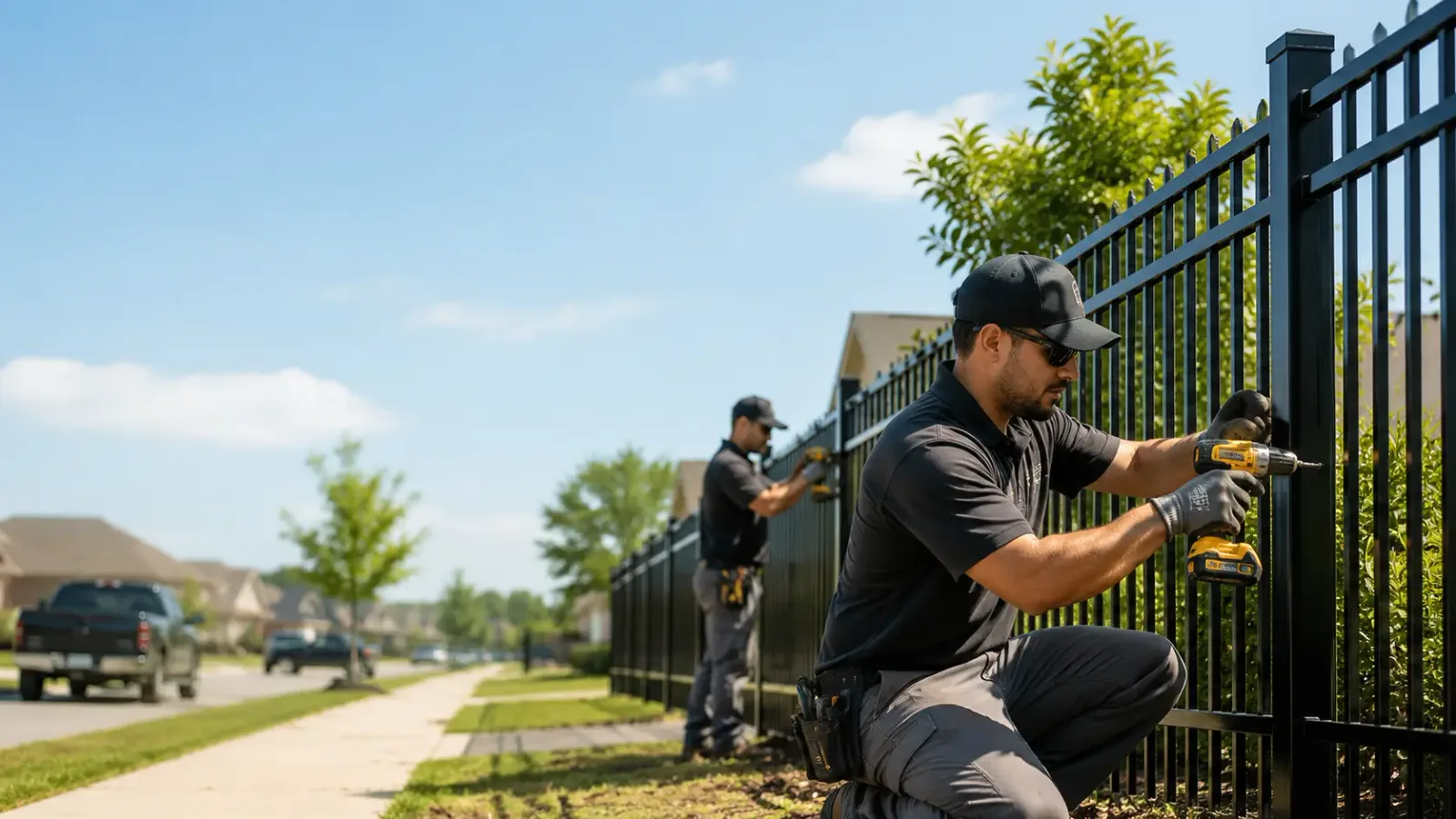 Metal Fence Installation in Bishop, VA